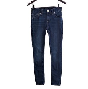 True Religion Jeans Jennie Curvy Mid Rise Super Skinny US Size 25